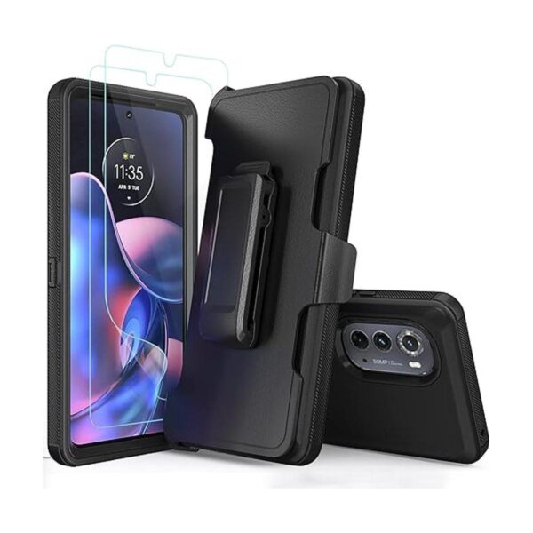 Compatible con Motorola Edge 2022 con funda de clip_2