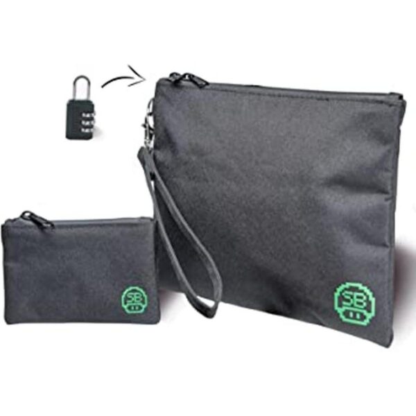 Stash Bros Bolsa a prueba de olores contenedor y