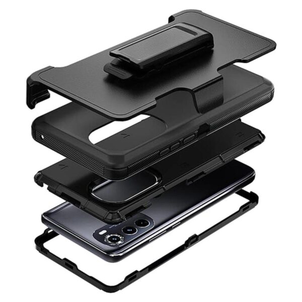 Compatible con Motorola Edge 2022 con funda de clip_1
