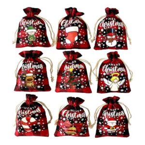 Paquete de 36 bolsas de regalo pequeñas de búfalo de