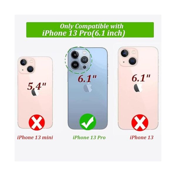Funda diseñada para iPhone 13 Pro para mujer funda con_5