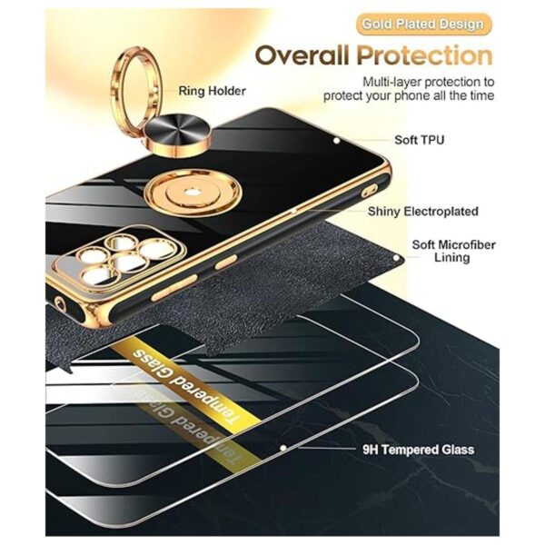 LeYi Funda para Samsung Galaxy A53 5G con protector de_3