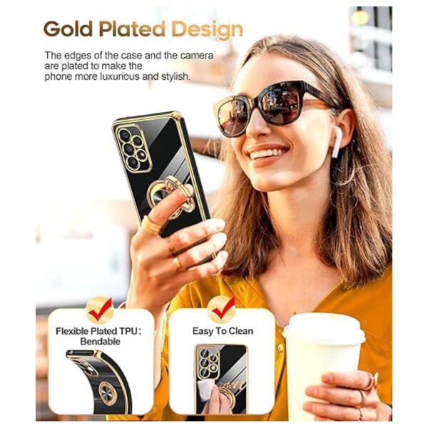 LeYi Funda para Samsung Galaxy A53 5G con protector de_2