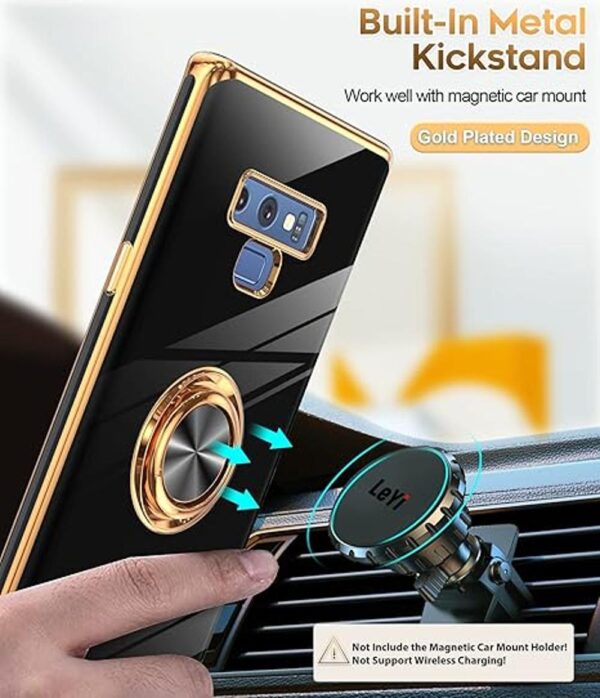LeYi for Samsung Galaxy Note 9 Phone Case with Ring_3