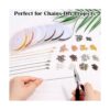 Cadenas para hacer joyas de 70 pies 7 colores 0.079 in