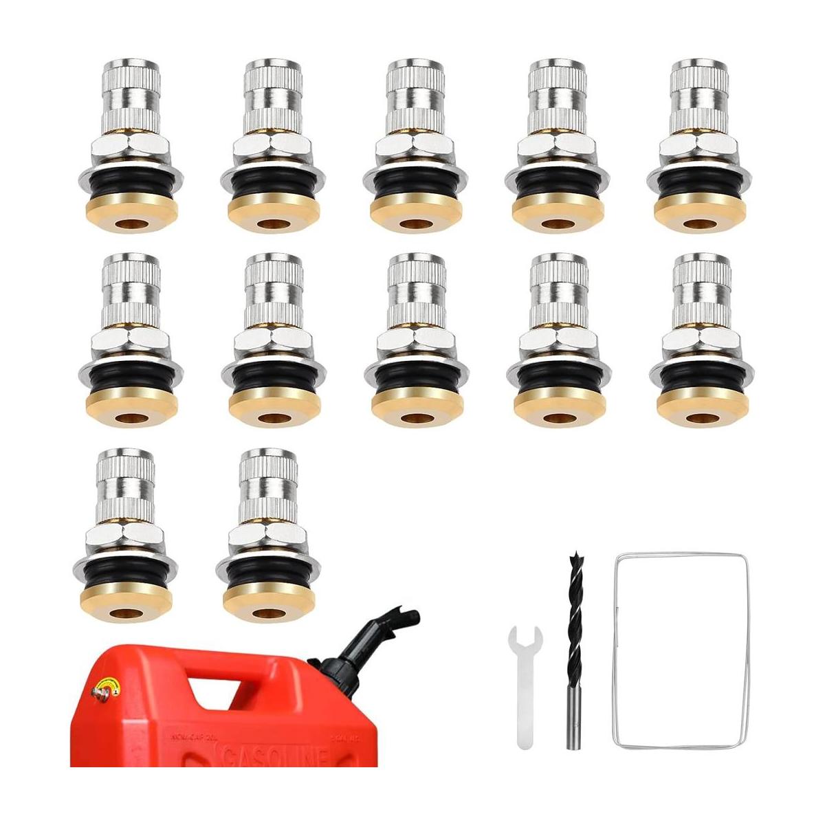 TaoTazon Tapones de ventilación de latas de gas 12