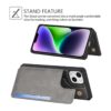 Cavor Funda tipo cartera para iPhone 14 con ranuras para_5