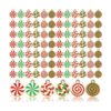 60 piezas de dije de bastón de caramelo para hacer joyas