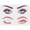 FINGERINSPIRE Plantillas de ojos para pintar plantillas_1
