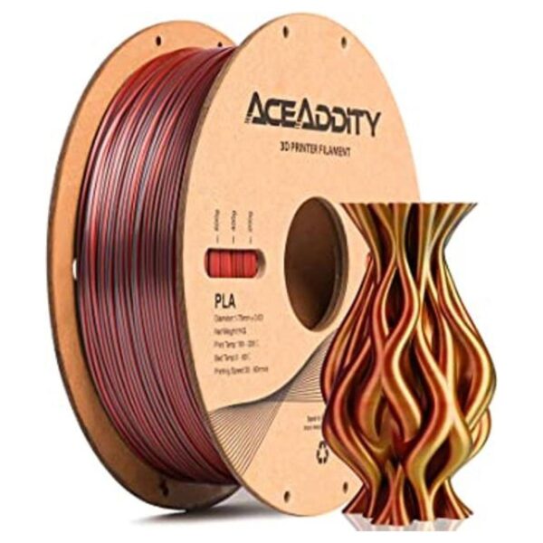Aceaddity Silk Magic PLA 3D Printer Filament MultiColour_1