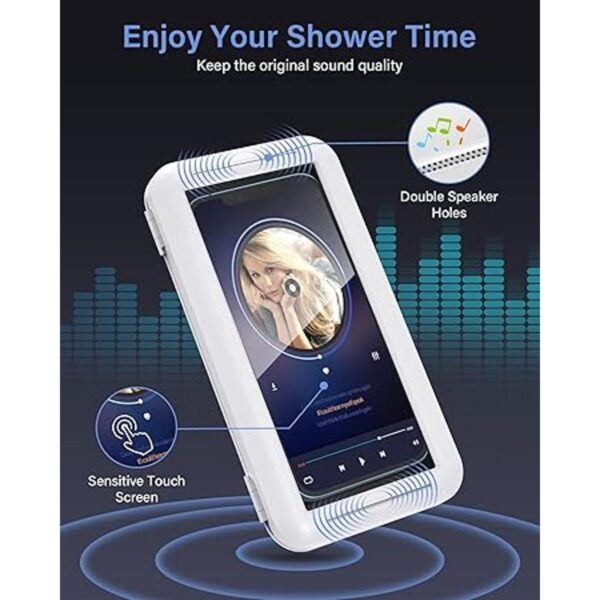 Shower Phone Holder Waterproof 480 Degree Rotation_2