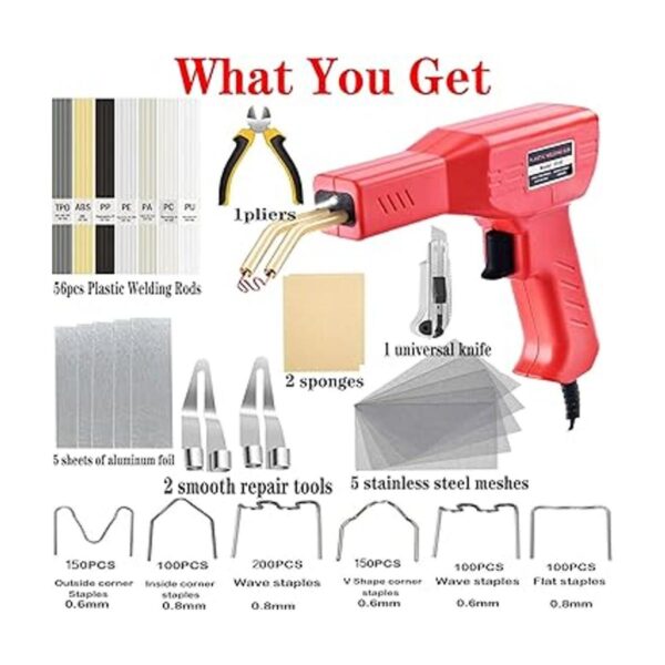 150W Plastic WelderPlastic Welding Kit Car Bumper Repair_2