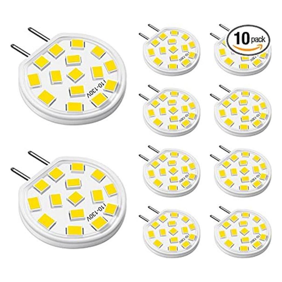 Bombilla LED G8 regulable equivalente a bombilla halógena