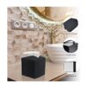 Bathroom Accessory Set 10 Piece Black Bathroom