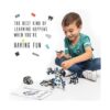 JitteryGit Juguete de construcción de robot de policía de_3