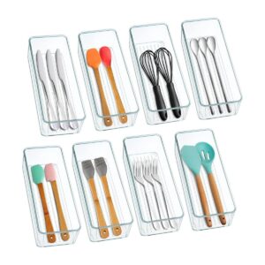 Paquete de 8 cubos organizadores de cajones de plástico_1