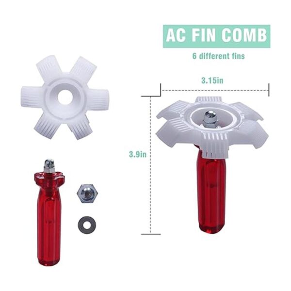LONCHDAN Kit de limpieza de peine de aleta de aire_5