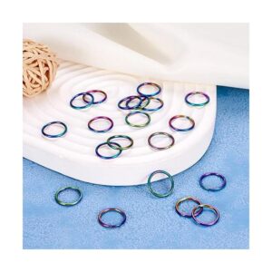 KISSITTY 20 anillos de salto abiertos de 0.472 x 0.039 in