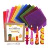 Kit de fabricación de velas de cera de abeja para niños