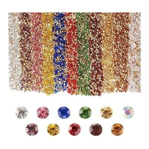 Beadthoven 5500 diamantes de imitación puntiagudos en la