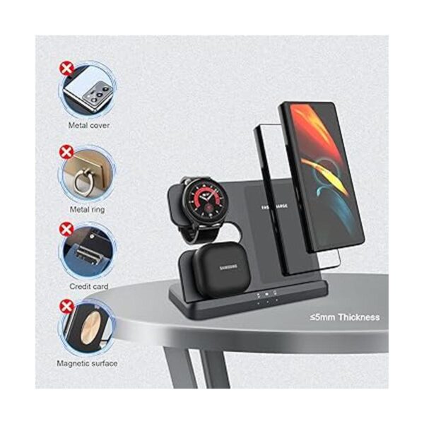Cargador inalámbrico 3 en 1 para Samsung Samsung Galaxy_4