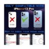 Coralogo Funda para iPhone 13 Pro diseño de astronauta_2