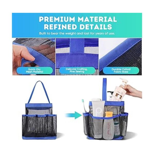 Mesh Shower Caddy Portable for College Dorm Room