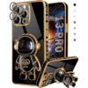 Coralogo Funda para iPhone 13 Pro diseño de astronauta_1