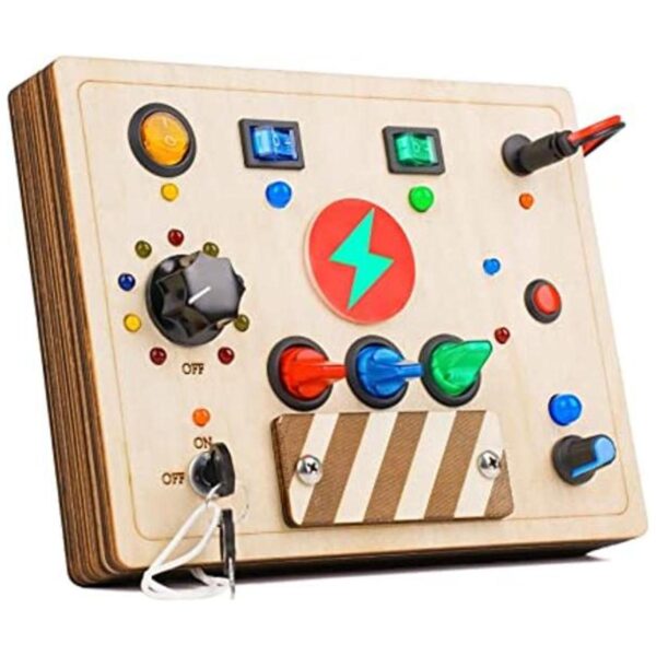Joyreal Montessori Juguetes sensoriales de tablero_1