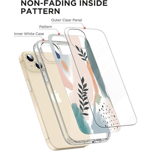 Noyabox Funda para iPhone 14 con protector de pantalla_5