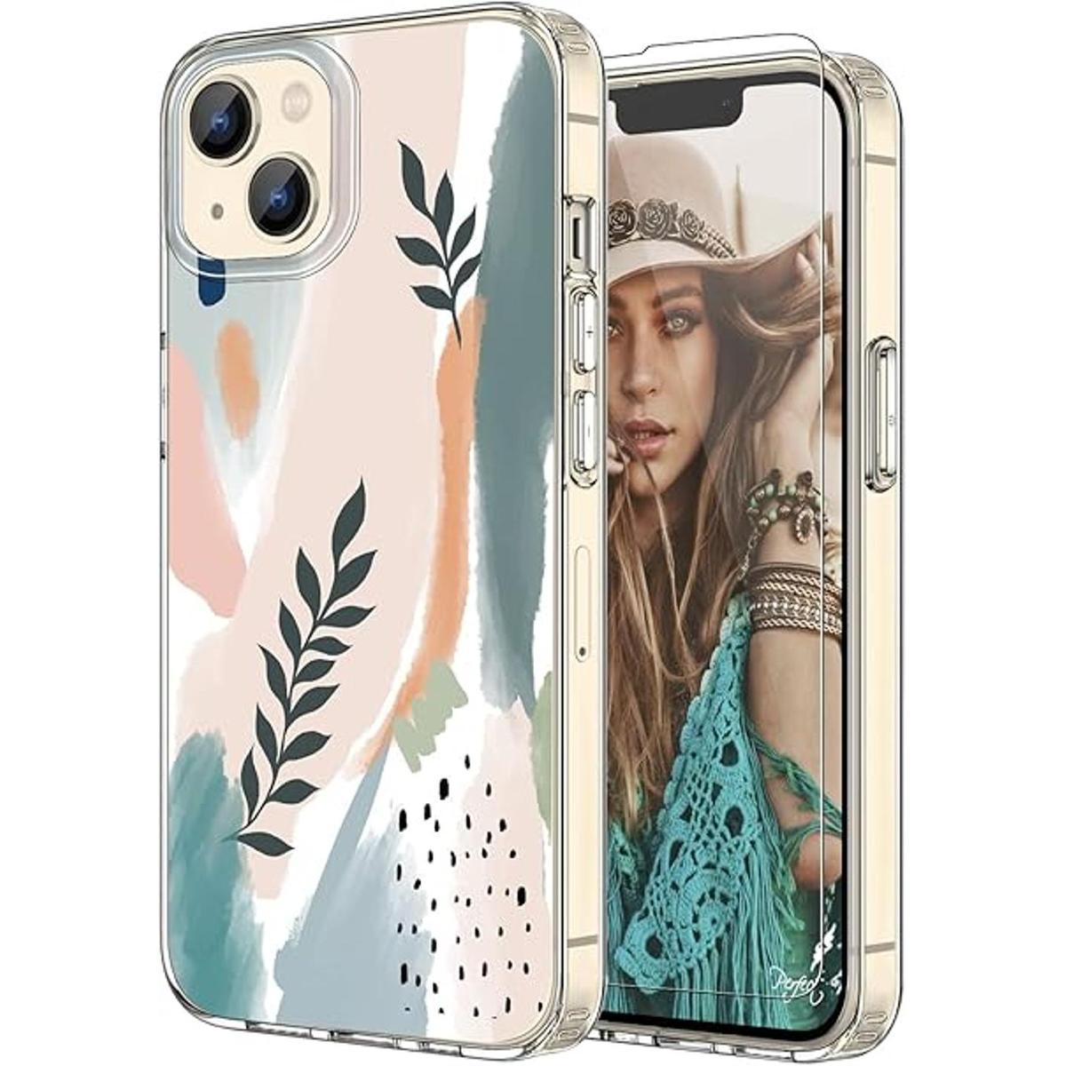 Noyabox Funda para iPhone 14 con protector de pantalla