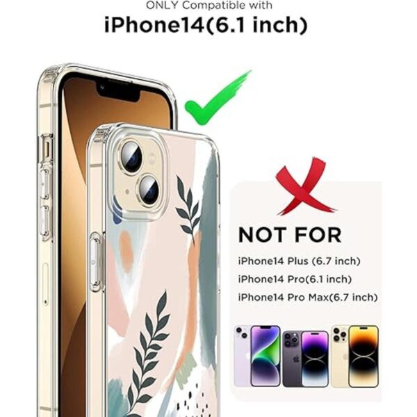 Noyabox Funda para iPhone 14 con protector de pantalla_2