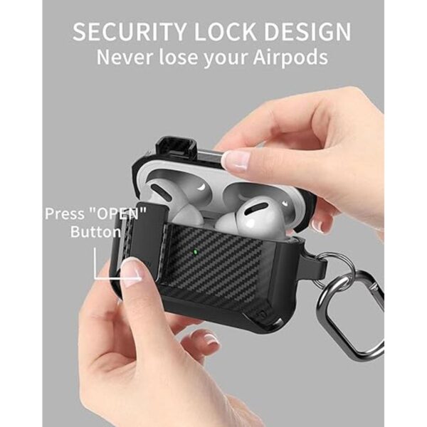 Olytop Funda para Airpods Pro de 2 generación con tapa de