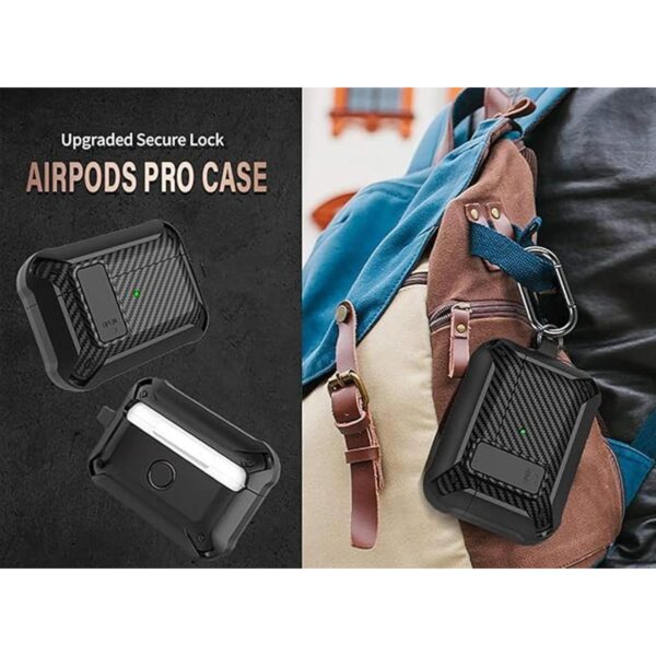 Olytop Funda para Airpods Pro de 2 generación con tapa de