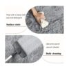 Rtizon Super Soft Fluffy Bedroom Rug 2x6 Feet Shag Runner_5