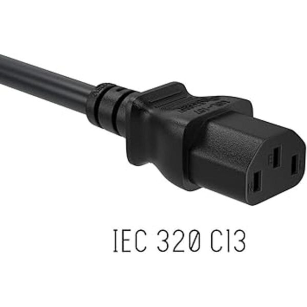 PowerHOOD Cable de alimentación de computadora de 12 pies_2