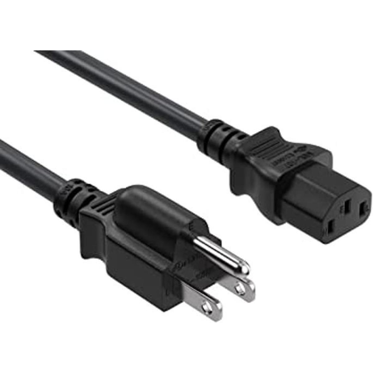 PowerHOOD Cable de alimentación de computadora de 12 pies