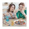 MIKIMIQI 750 cuentas de cristal surtidas para hacer joyas
