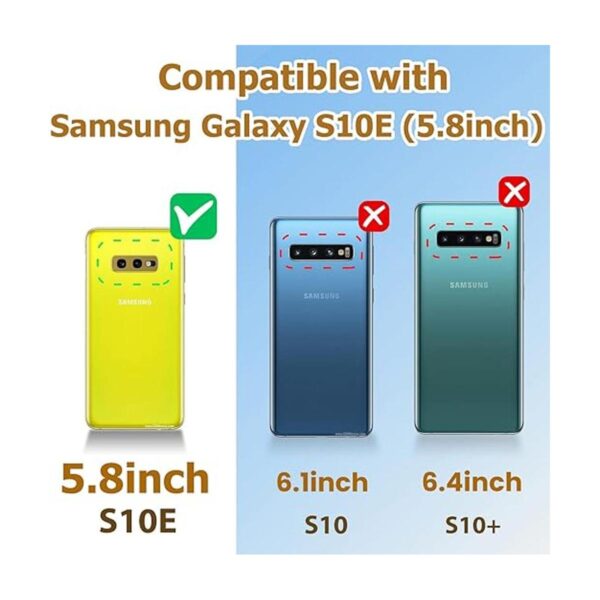 Loheckle Funda para Samsung Galaxy S10E para mujer diseño_2