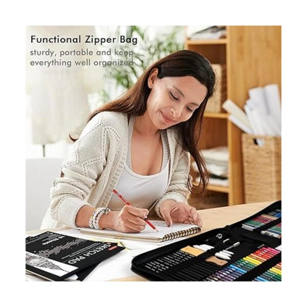 Kit de dibujo de 116 piezas suministros de dibujo
