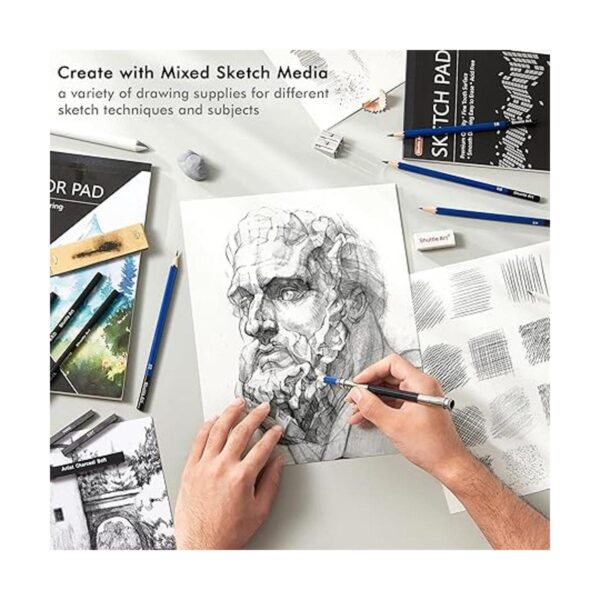 Kit de dibujo de 116 piezas suministros de dibujo