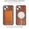 Rmawrad Funda de cuero para iPhone 14 Pro Wallet 6.1_5