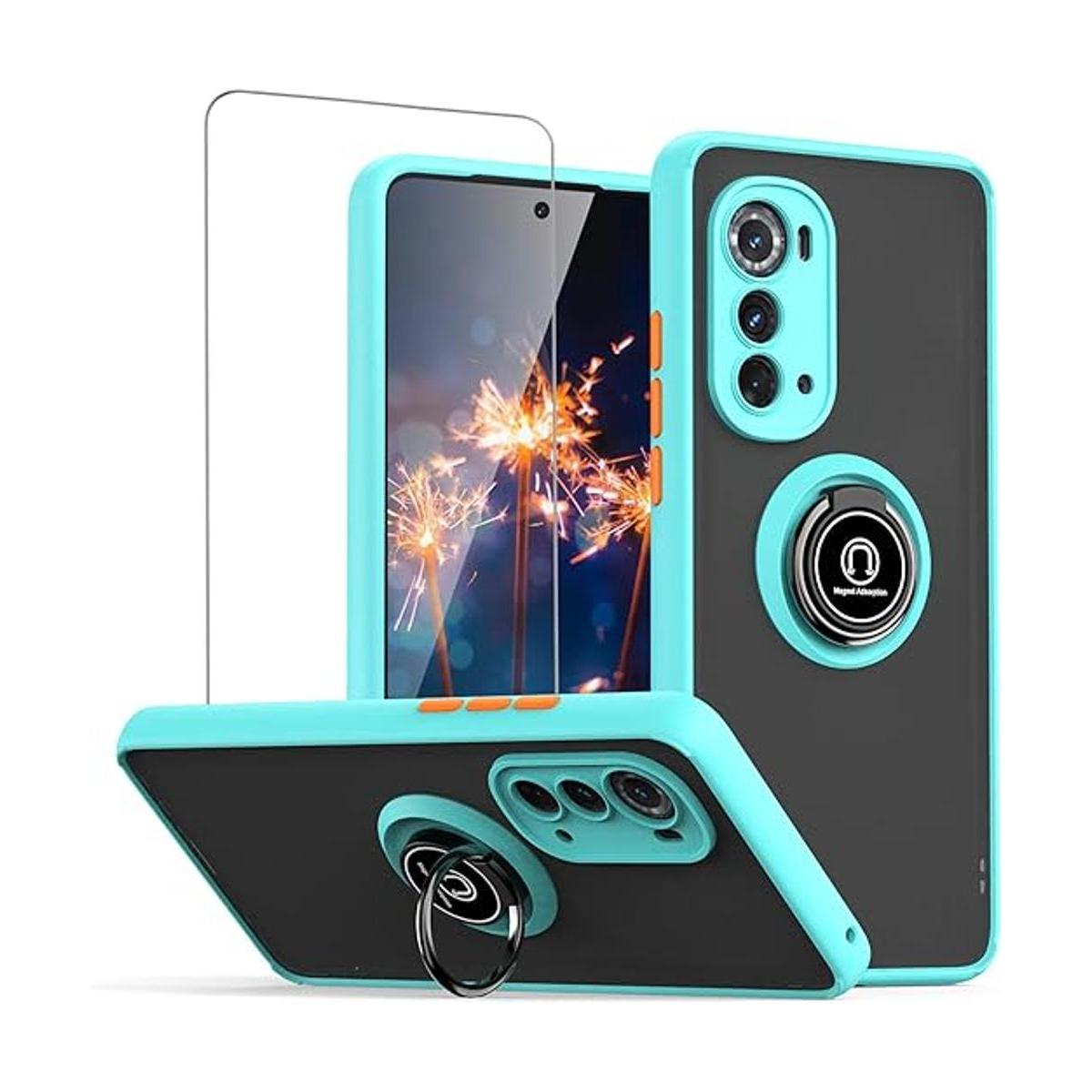 TJS Funda compatible con Motorola Moto Edge 2022 funda
