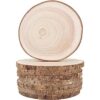 Maputune 8 piezas de 7 a 8 pulgadas grandes de madera sin