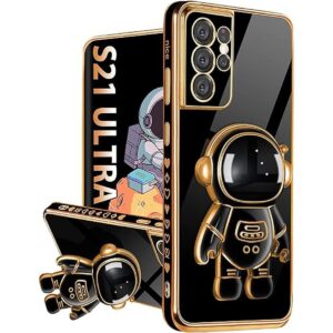 Buleens Funda para Samsung Galaxy S21 Ultra con soporte de_1