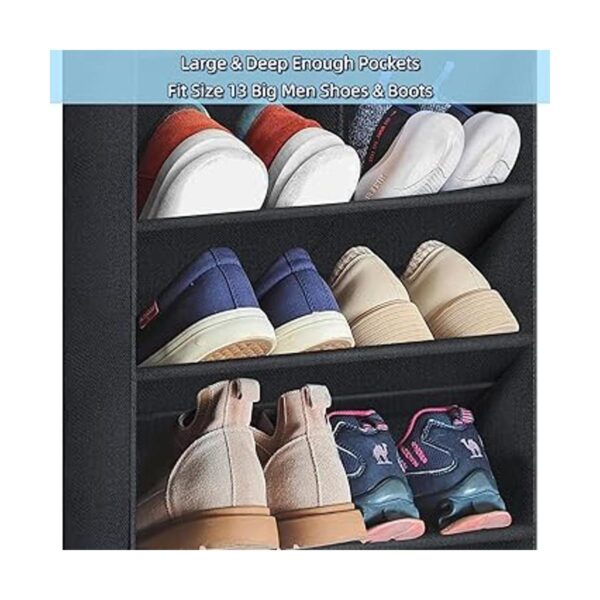 2 Pack Over The Door Shoe Organizer Hanging Shoe Organizer