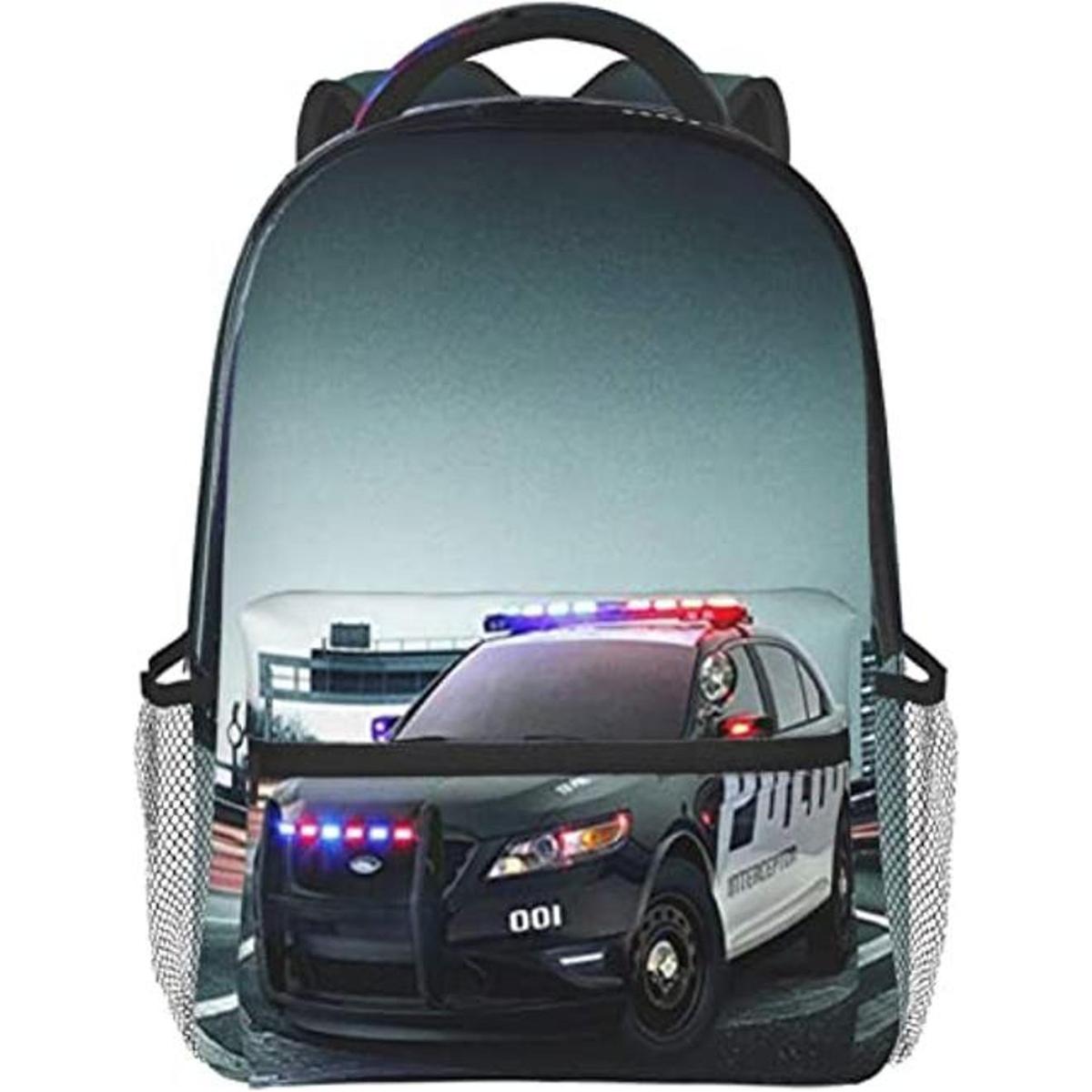 Mochila para auto de policía mochila de viaje para