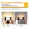 Bombilla LED E12 de 60 W regulable bombillas de