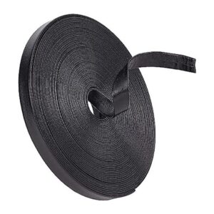 GORGECRAFT Correa de cuero negro plegable de 10.94 yardas