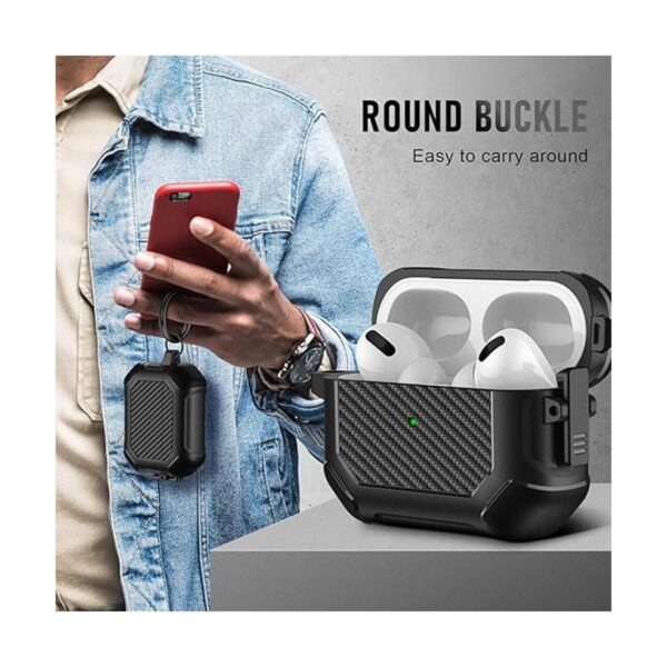 Maxjoy Funda para AirPods Pro de 2 generación 2022 clip
